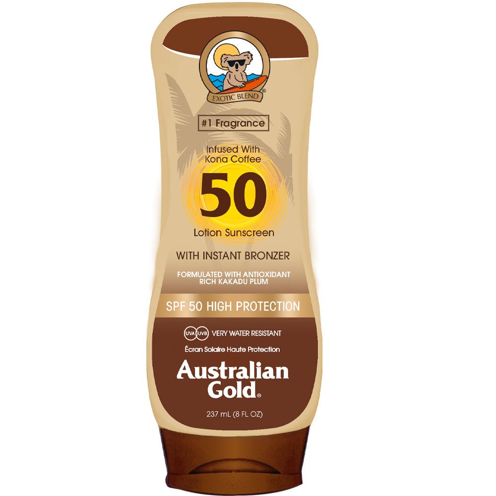 Australien Gold SPF 50 Lotion mit Bronzer