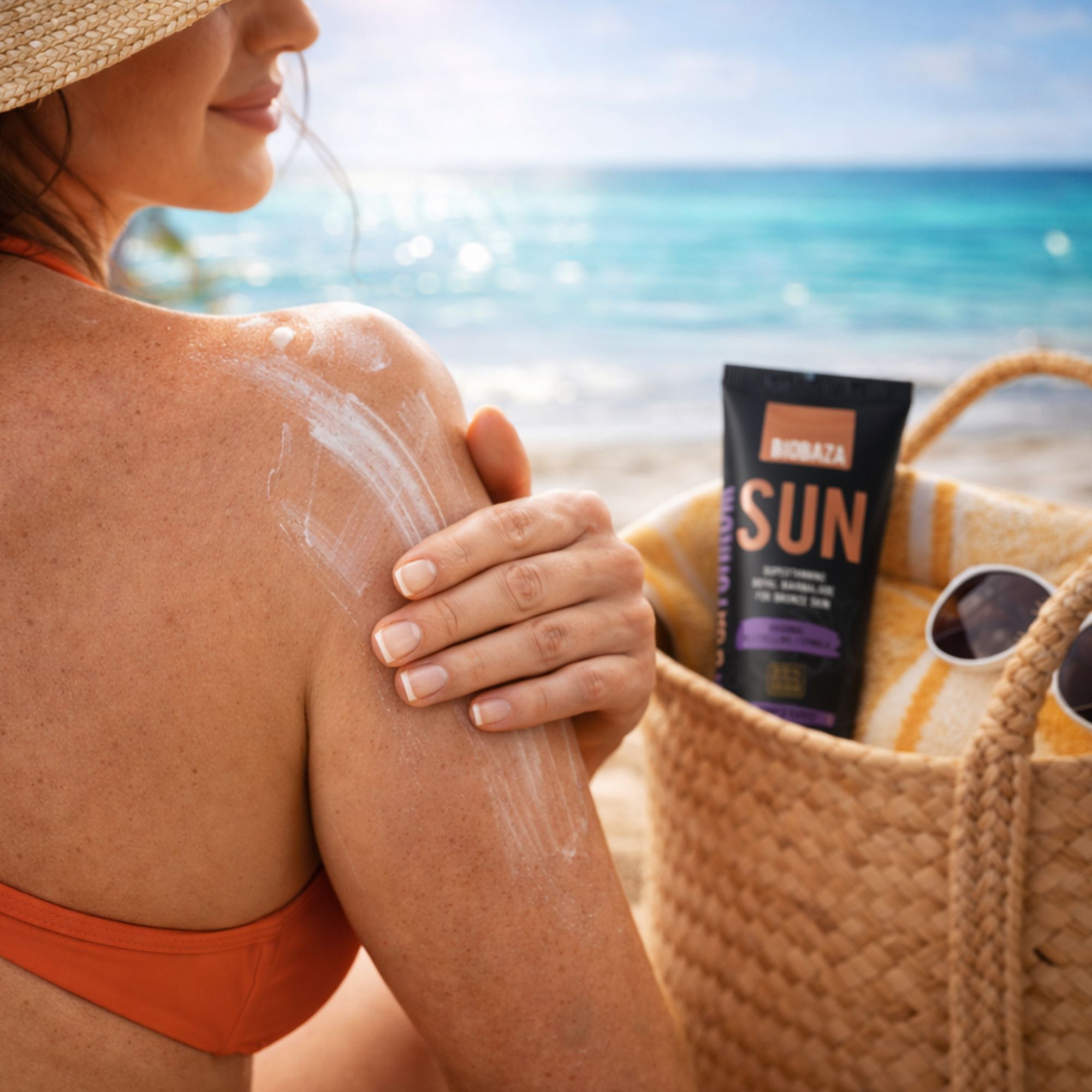 BIOBAZA Sun Royal Bräunungsbalsam – Schnelle Bräune & Intensiv Bronzer Teint, 99 % natürliche Formel