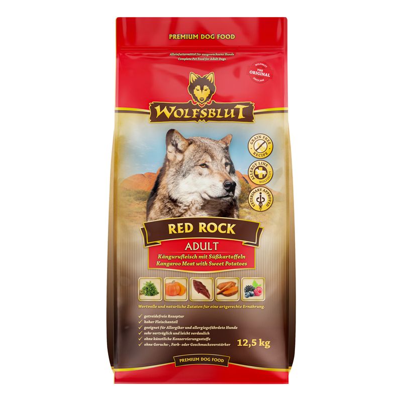 Wolfsblut Red Rock - Känguru 12,5 kg