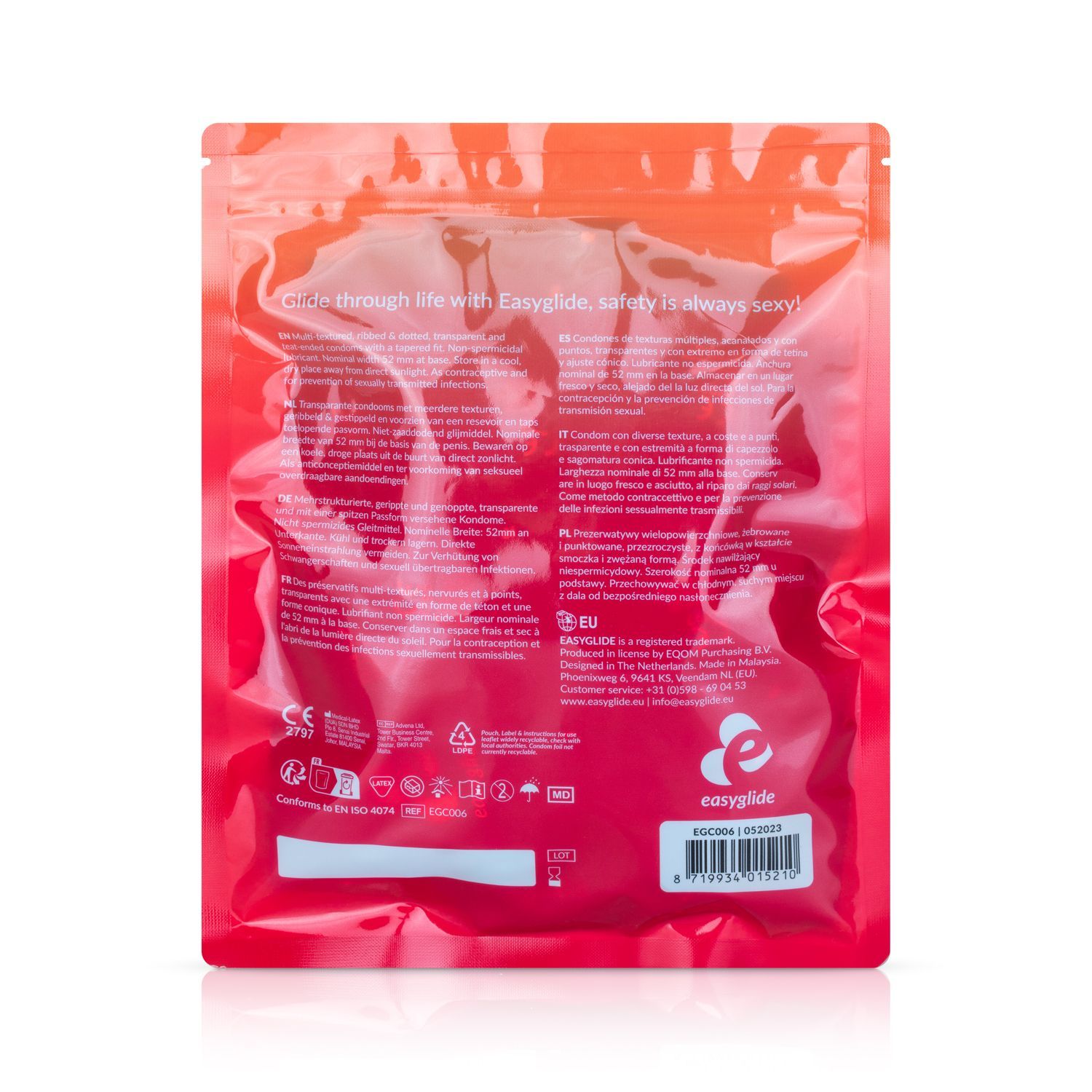 EasyGlide Ribs and Dots Kondome 40 St Shop Apotheke