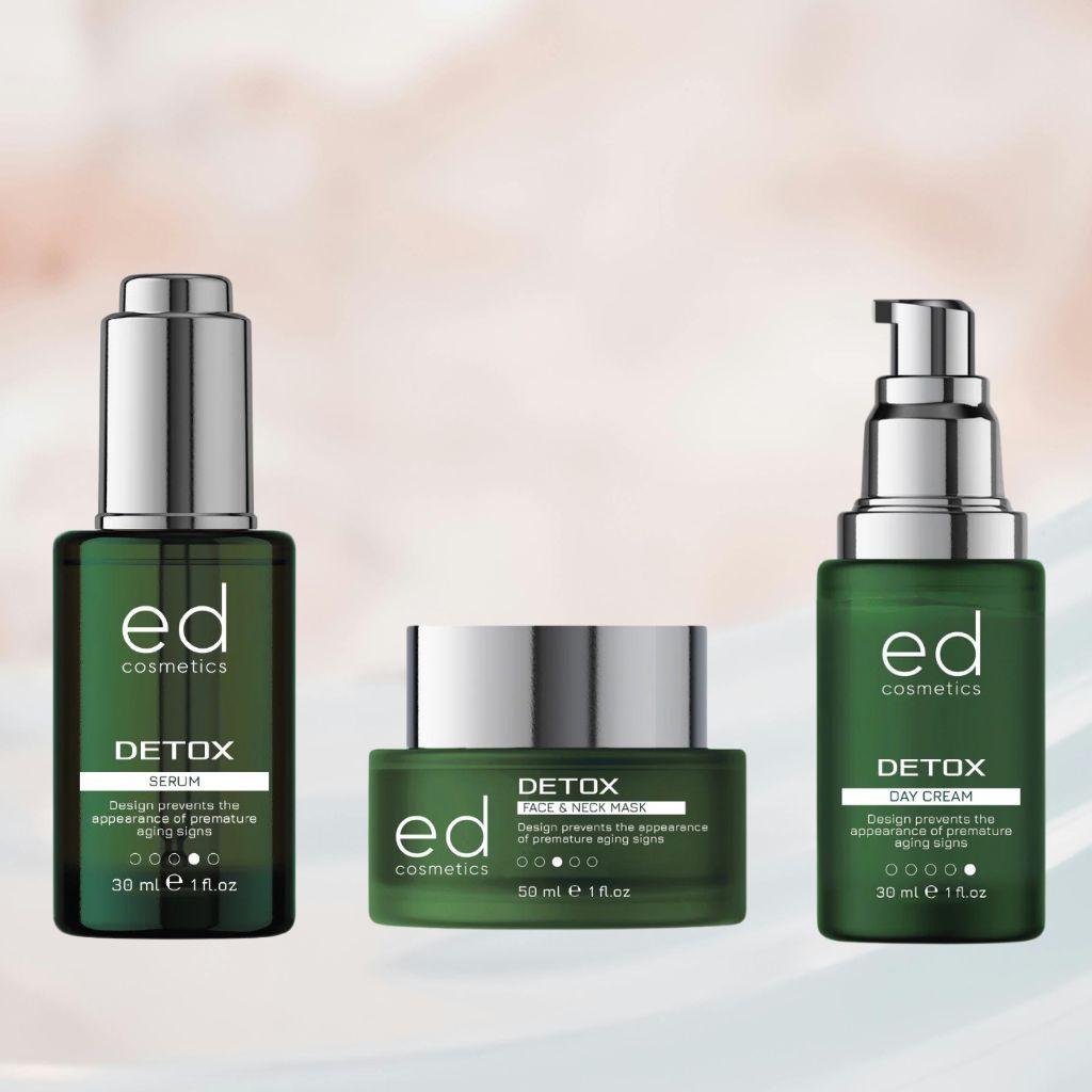 ED COSMETICS Detox Serum – Entgiftung, Schutz, Regeneration & ANTI-AGING für strahlende Haut