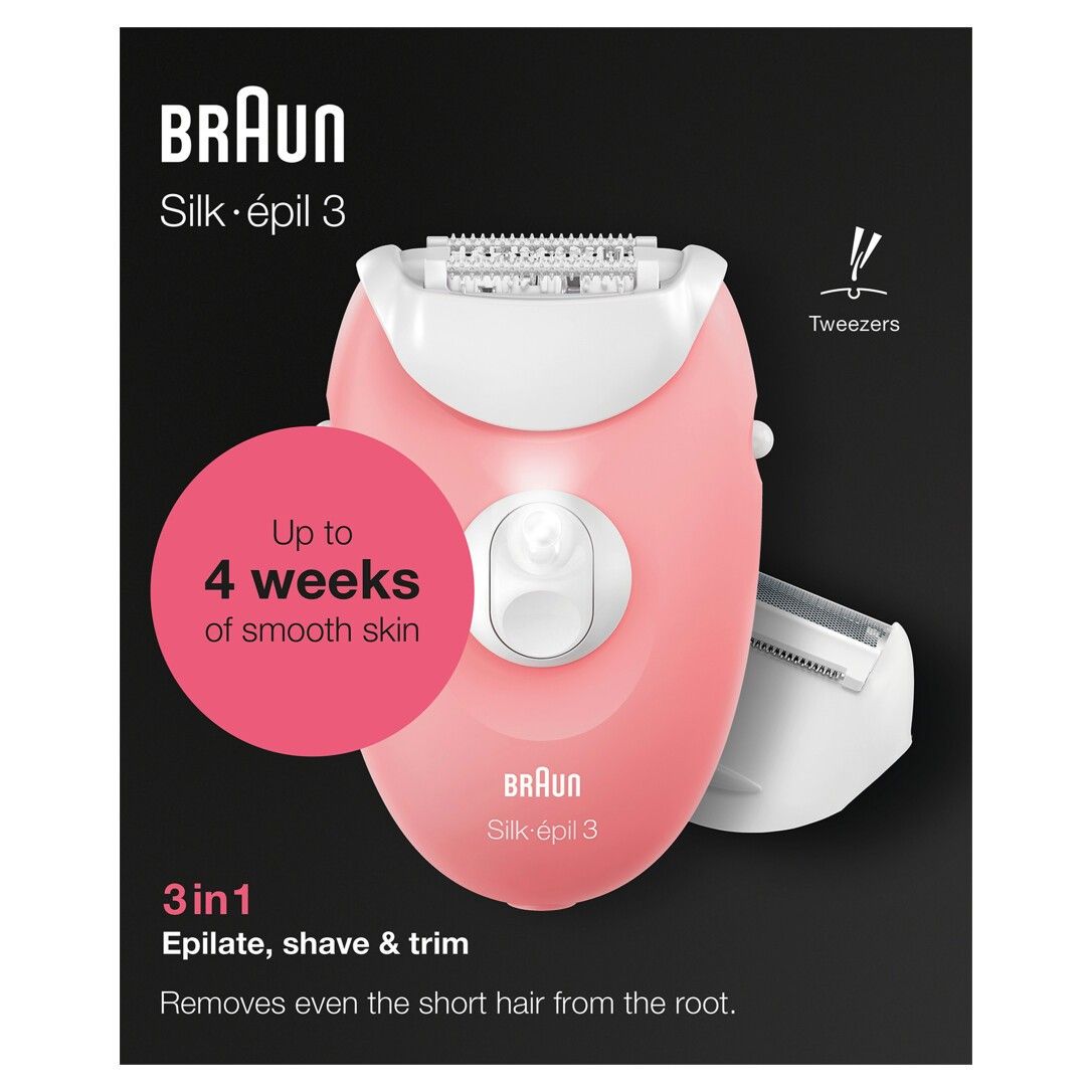 Braun Epilierer Silk-épil 3-277