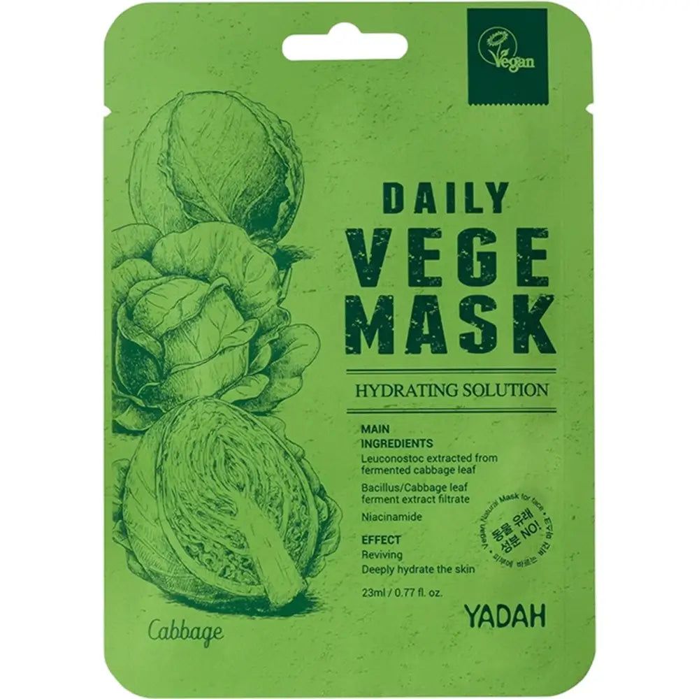 Maschera in tessuto YADAH Daily Vege Kohl