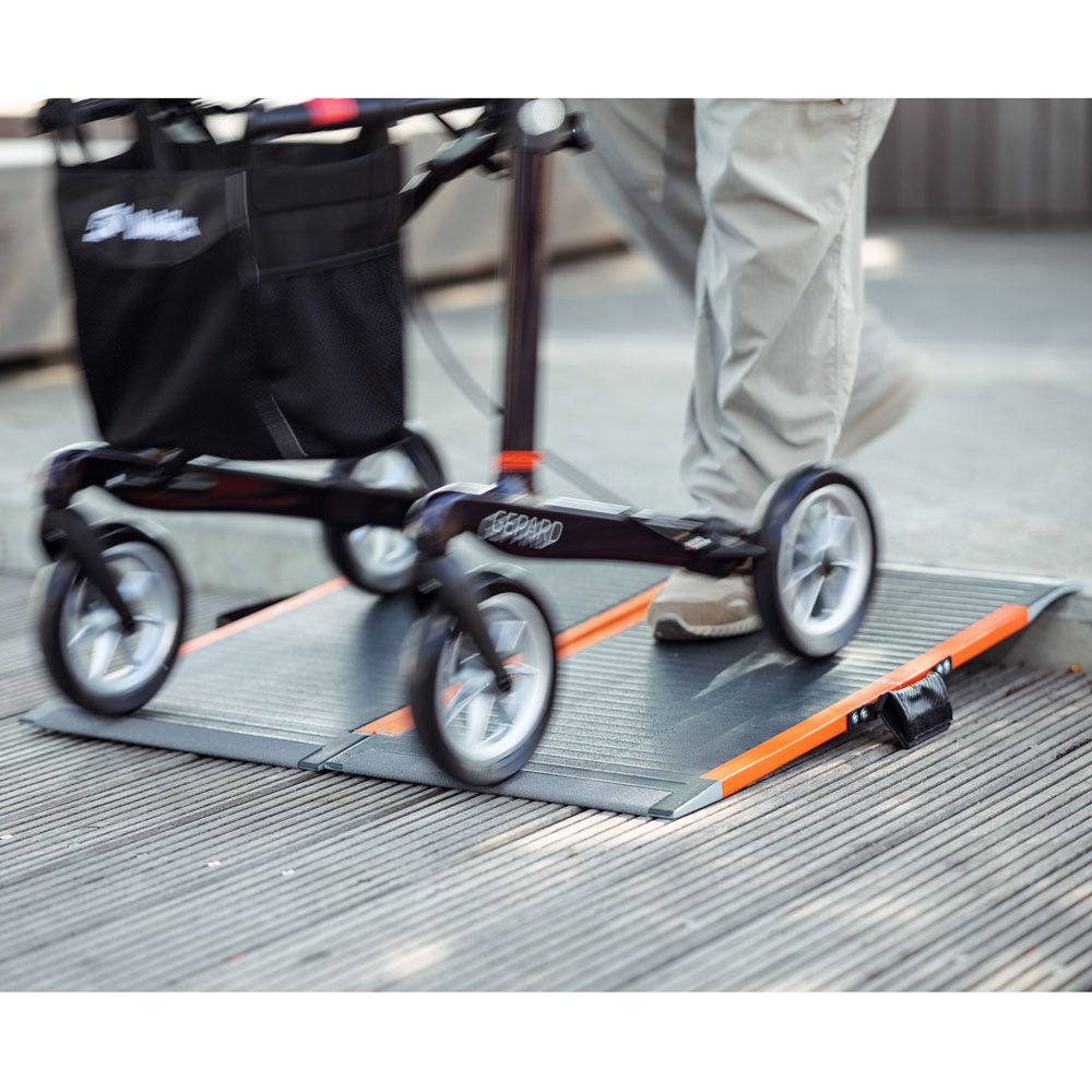 Mobilex einfach faltbare CB-Rampe aus Kohlefaser (Carbon)