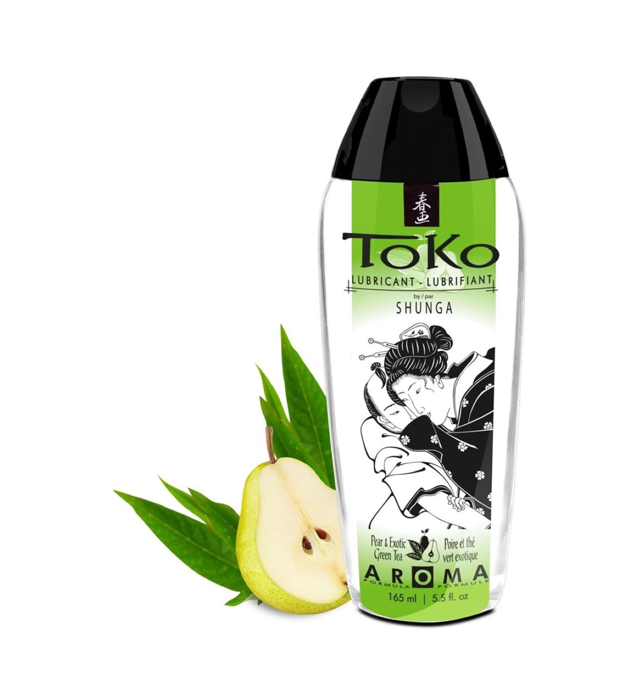 Shunga - Toko Lubricant Pear & Exotic Green Tea 165 ml