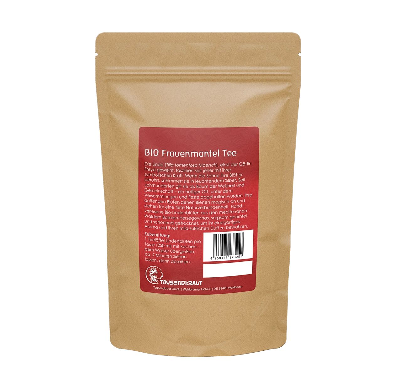 Tausendkraut Frauenmantel Kraut BIO