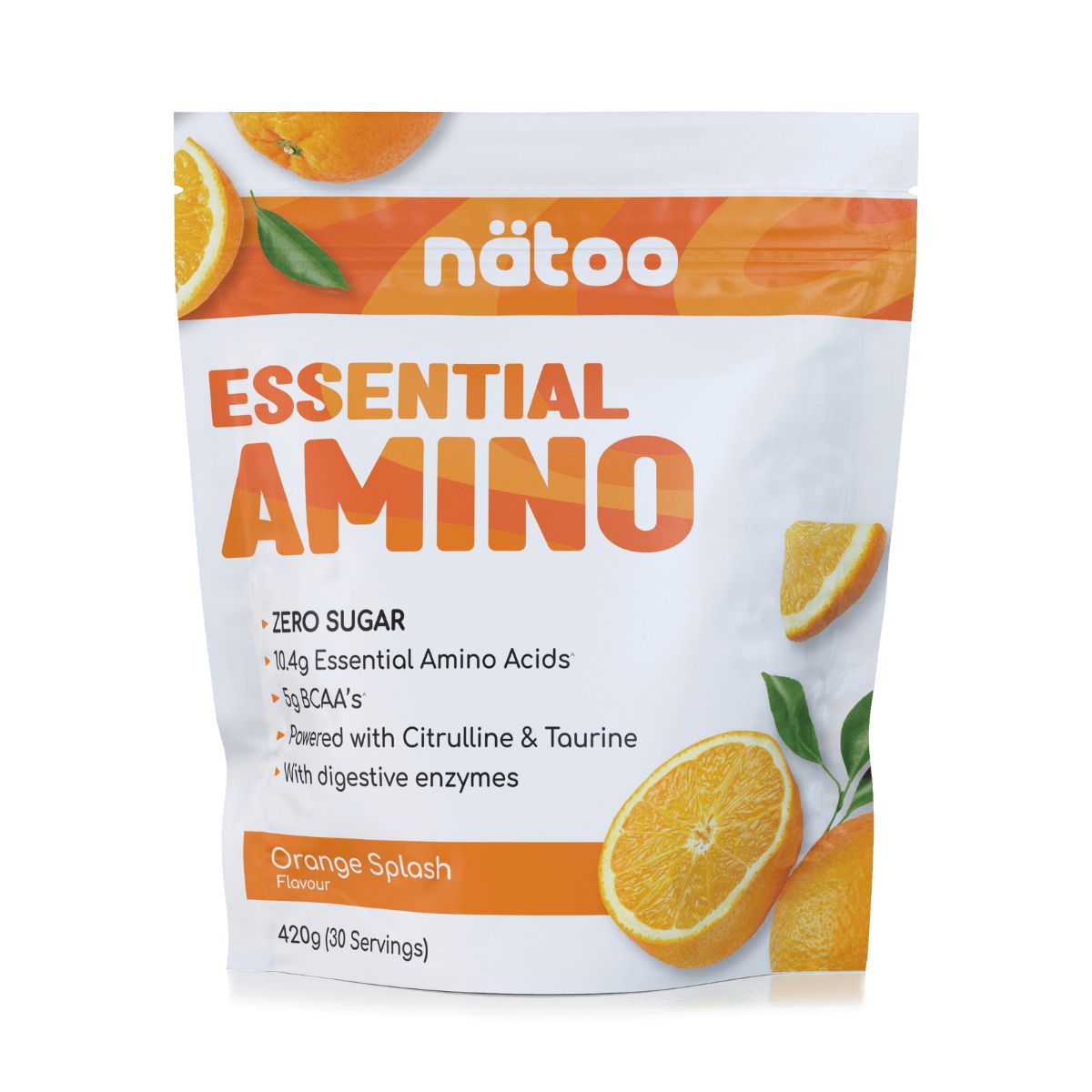 Natoo Essential Amino gusto Orange Splash
