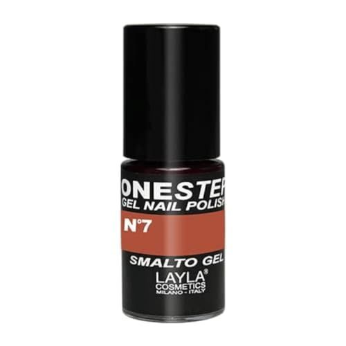 Layla Cosmetics Smalto Gel One Step Red Stone 007
