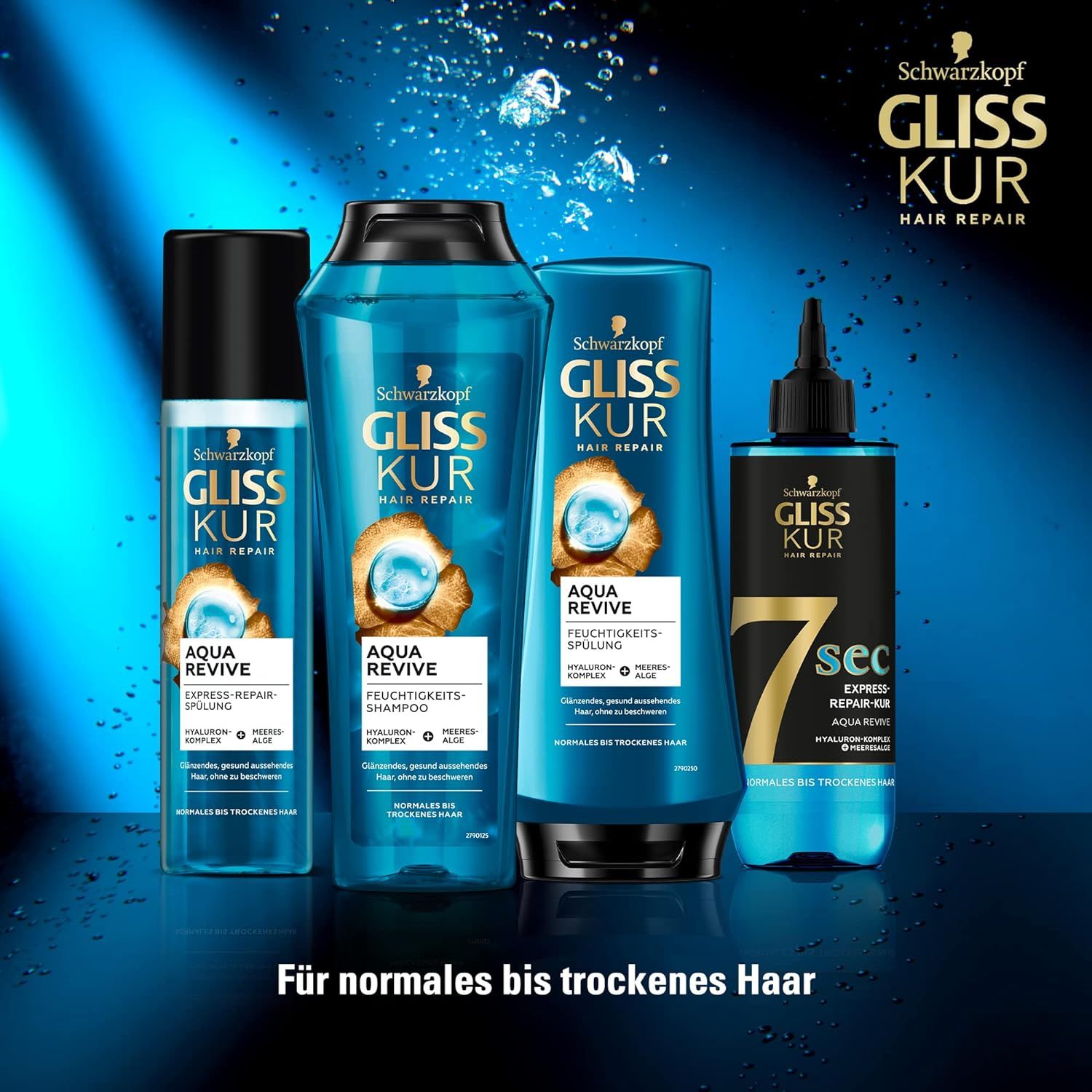 Schwarzkopf Gliss Kur 7 Sec Express-Repair-Kur Aqua Revive