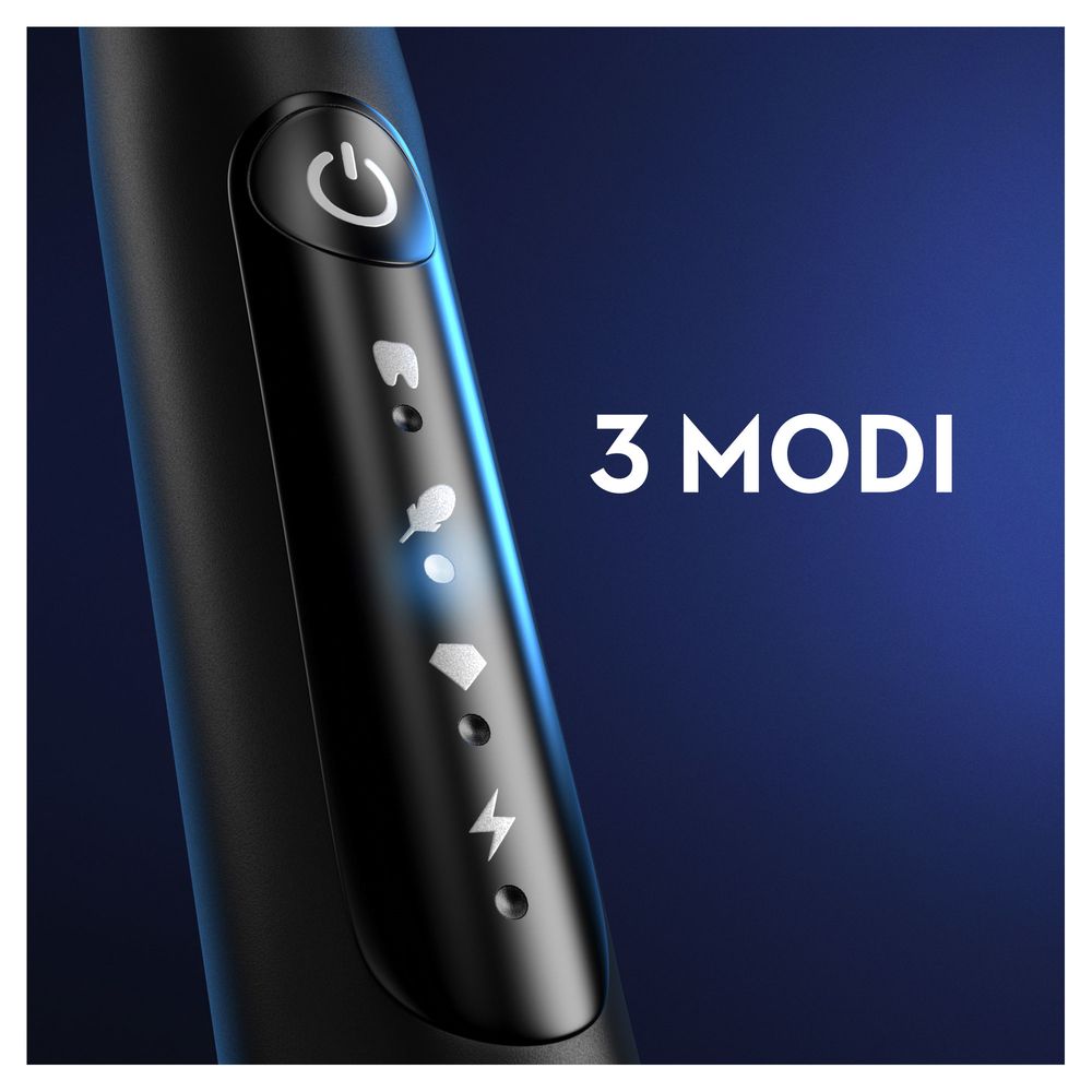 Oral-B - Elektrische Zahnbürste "Pulsonic Slim Luxe + Reiseetui" in Schwarz