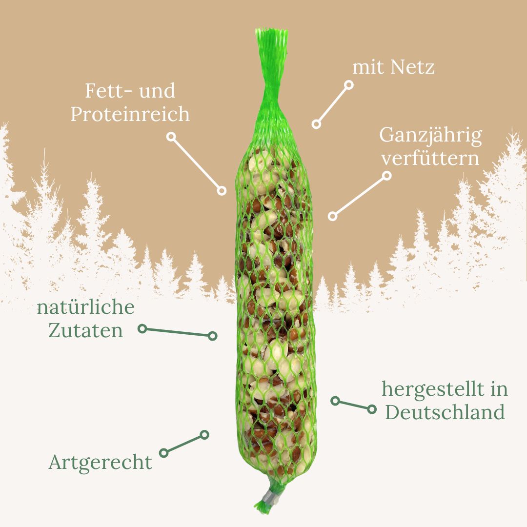 Orni Nusszapfen für Wildvögel