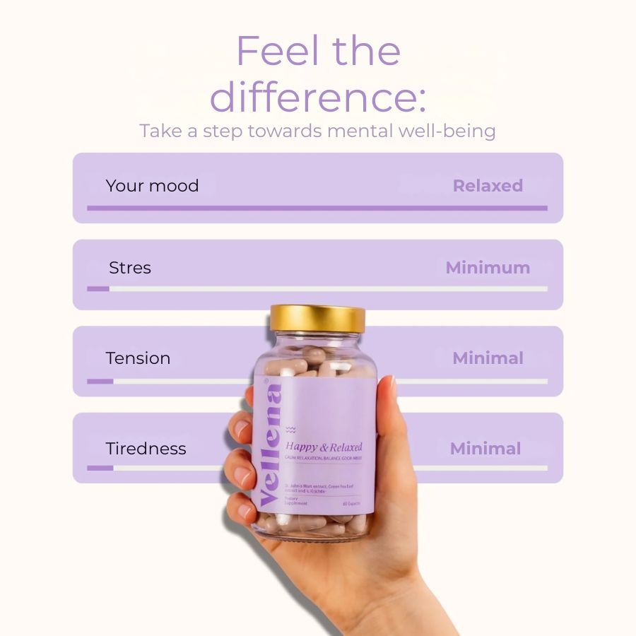 Vellena Nahrungsergänzungsmittel für Gute Stimmung
