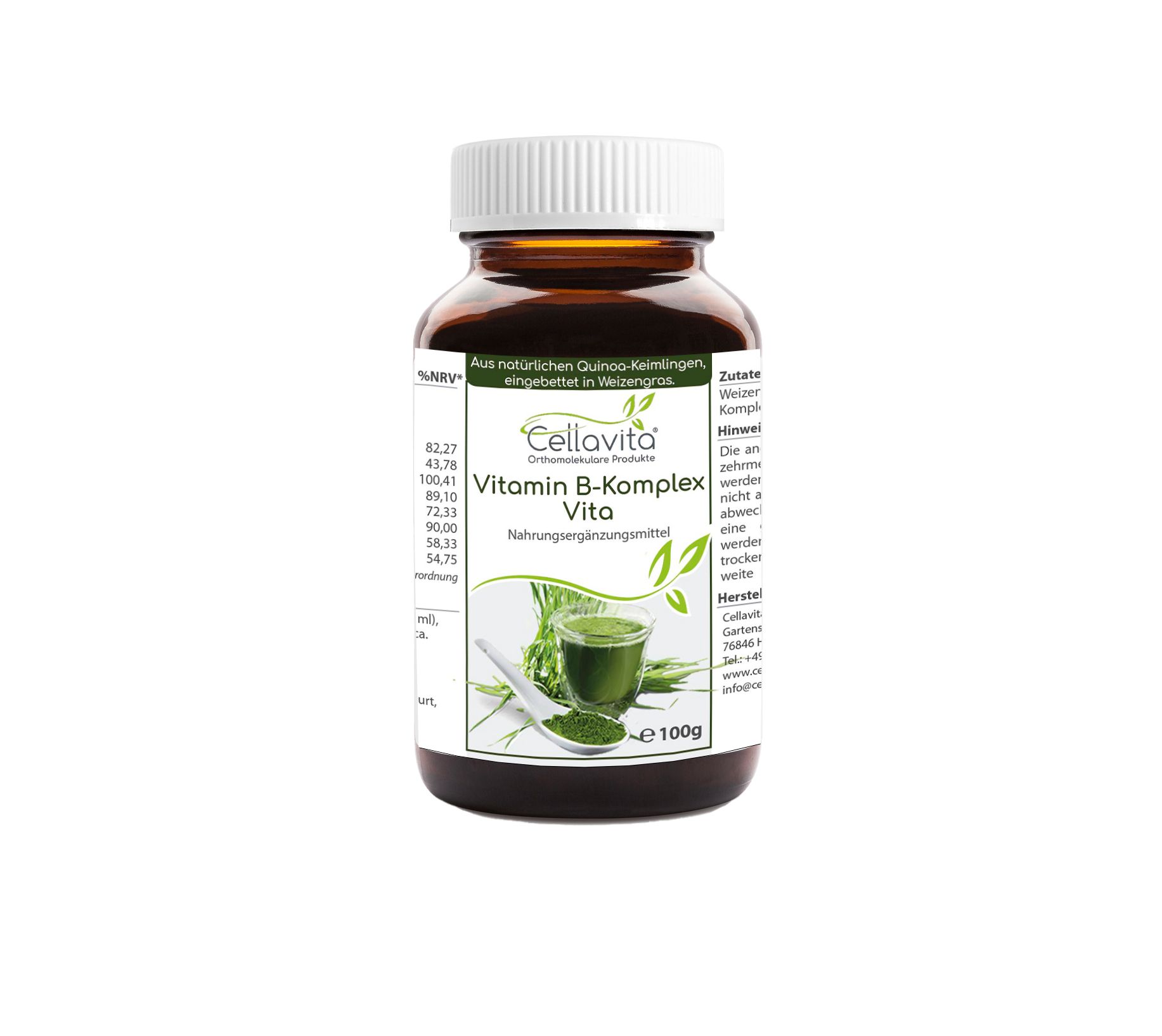 Cellavita - Vitamin B-Komplex Vita 100 g Pulver