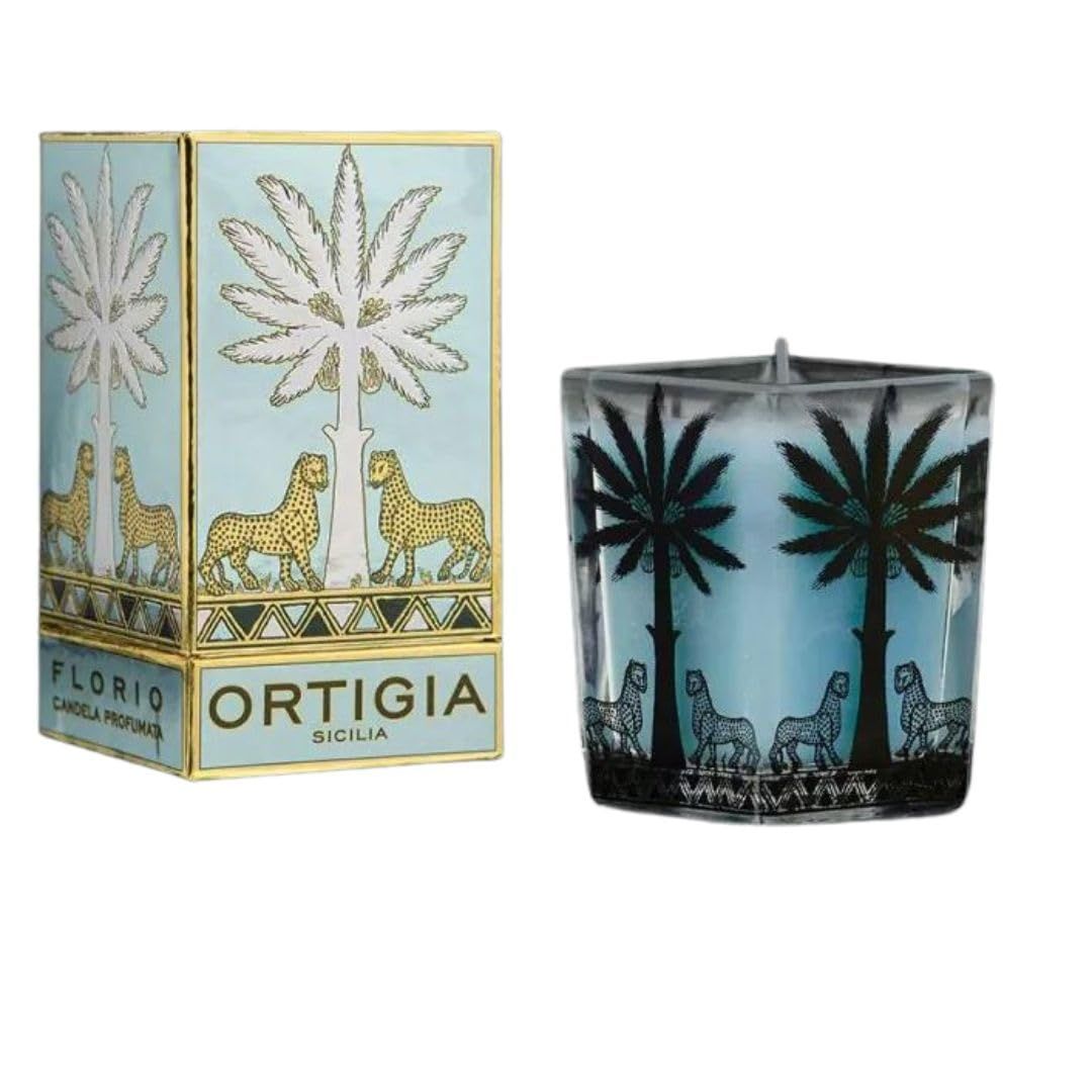 Candela Quadrata Ortigia Florio Grande 170 Gr