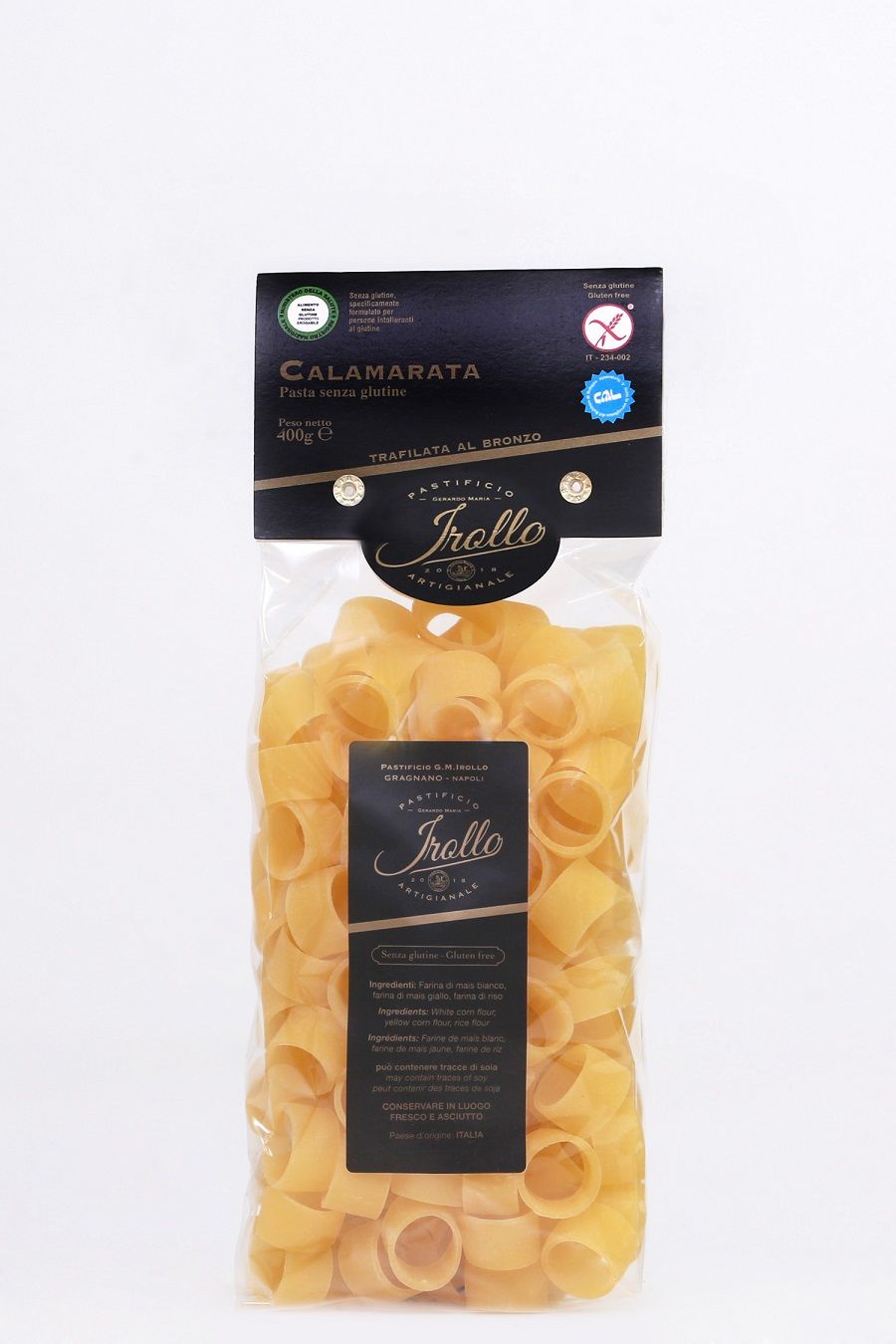 Calamarata Senza Glutine - Pastificio Irollo