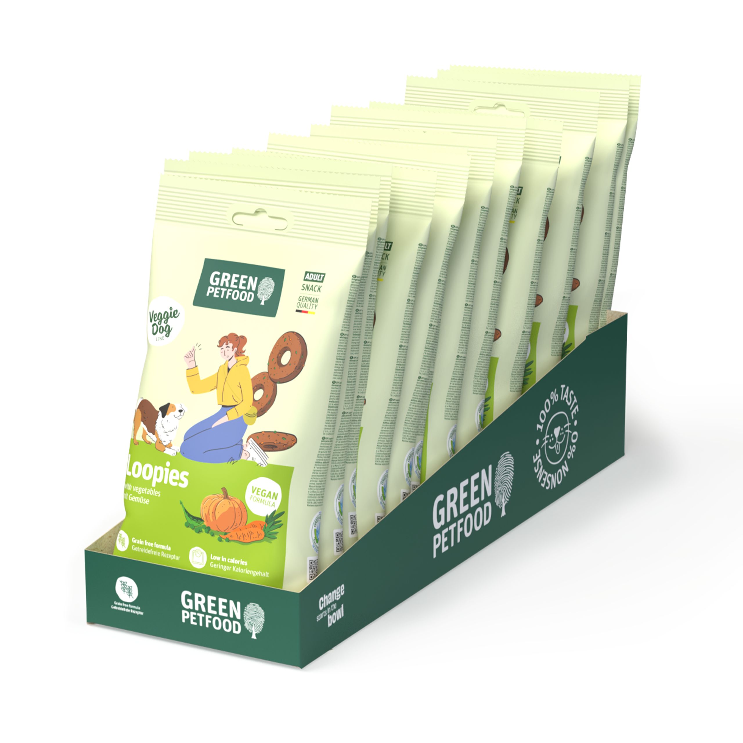 GPF Dog Loopies with Vegetables