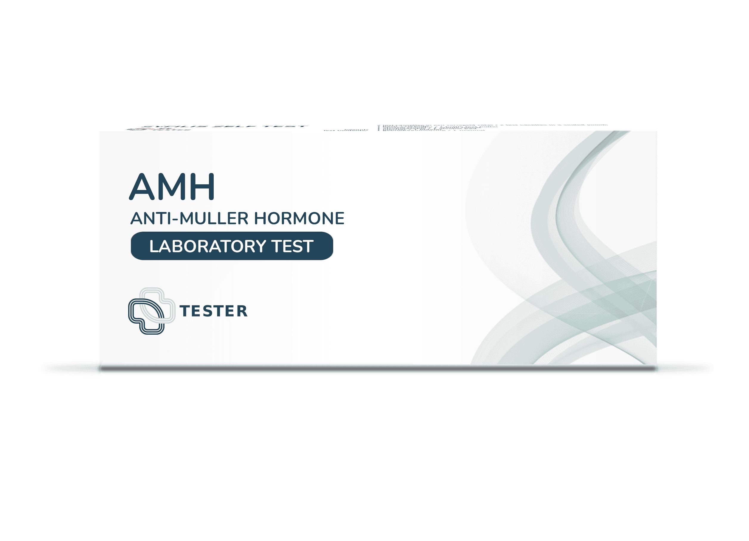 Verpackung des AMH Anti-Müller Hormon Labortest.