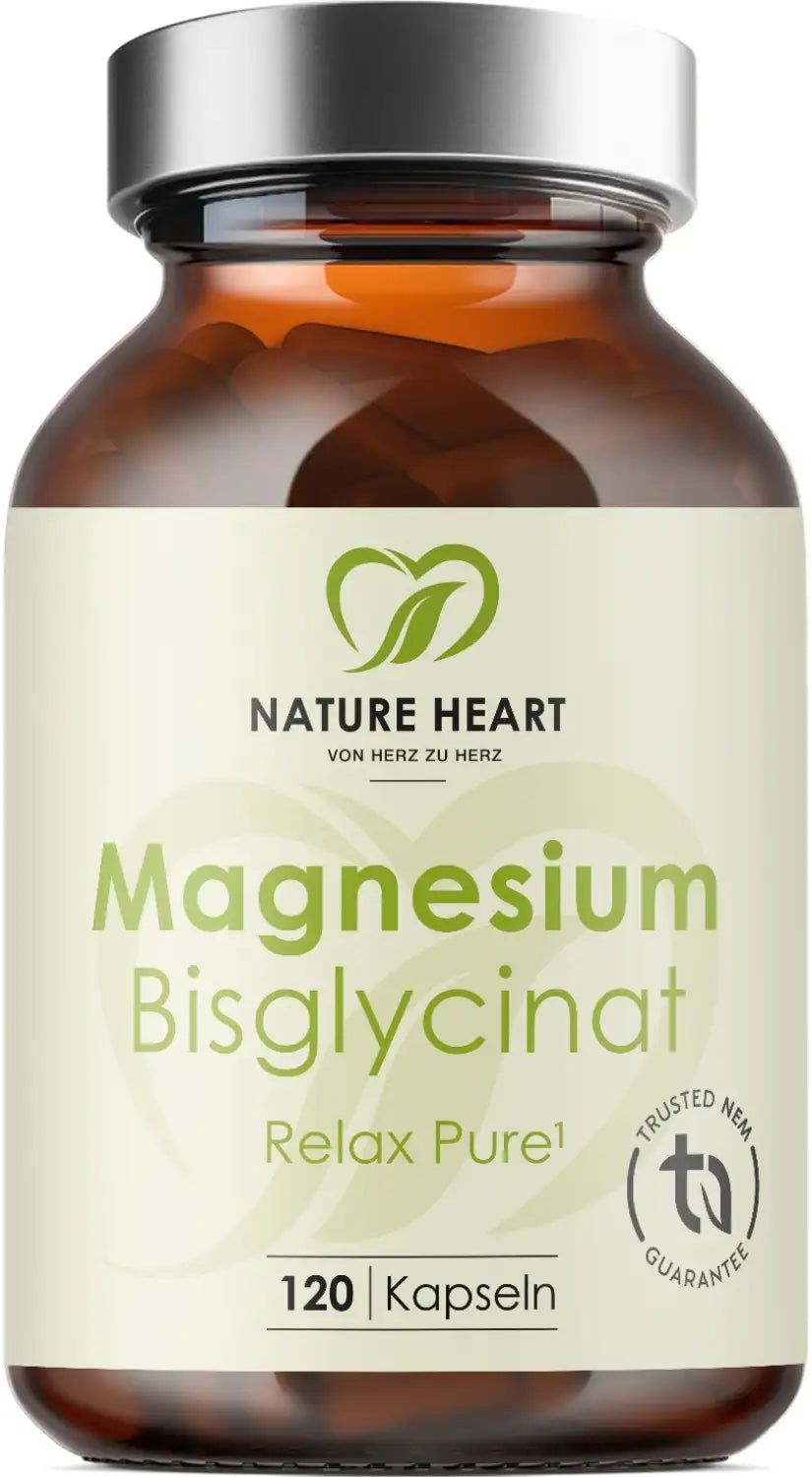 Nature Heart Magnesium Bisglycinat 120 St Kapseln