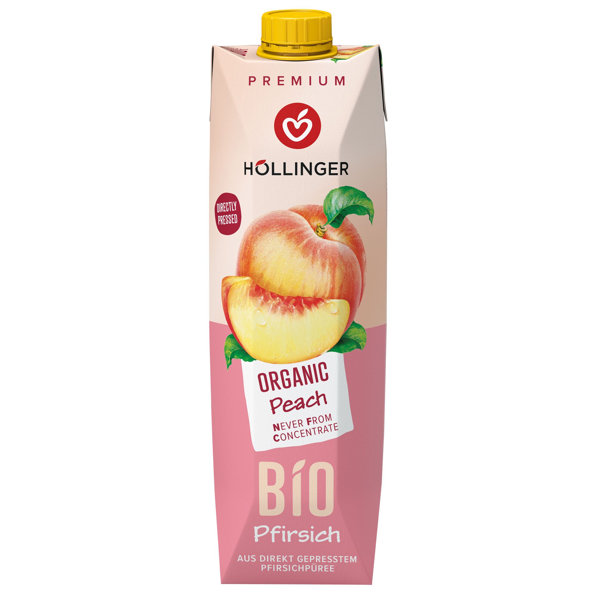 Bio Pfirsich Fruchtsaft 1000 ml