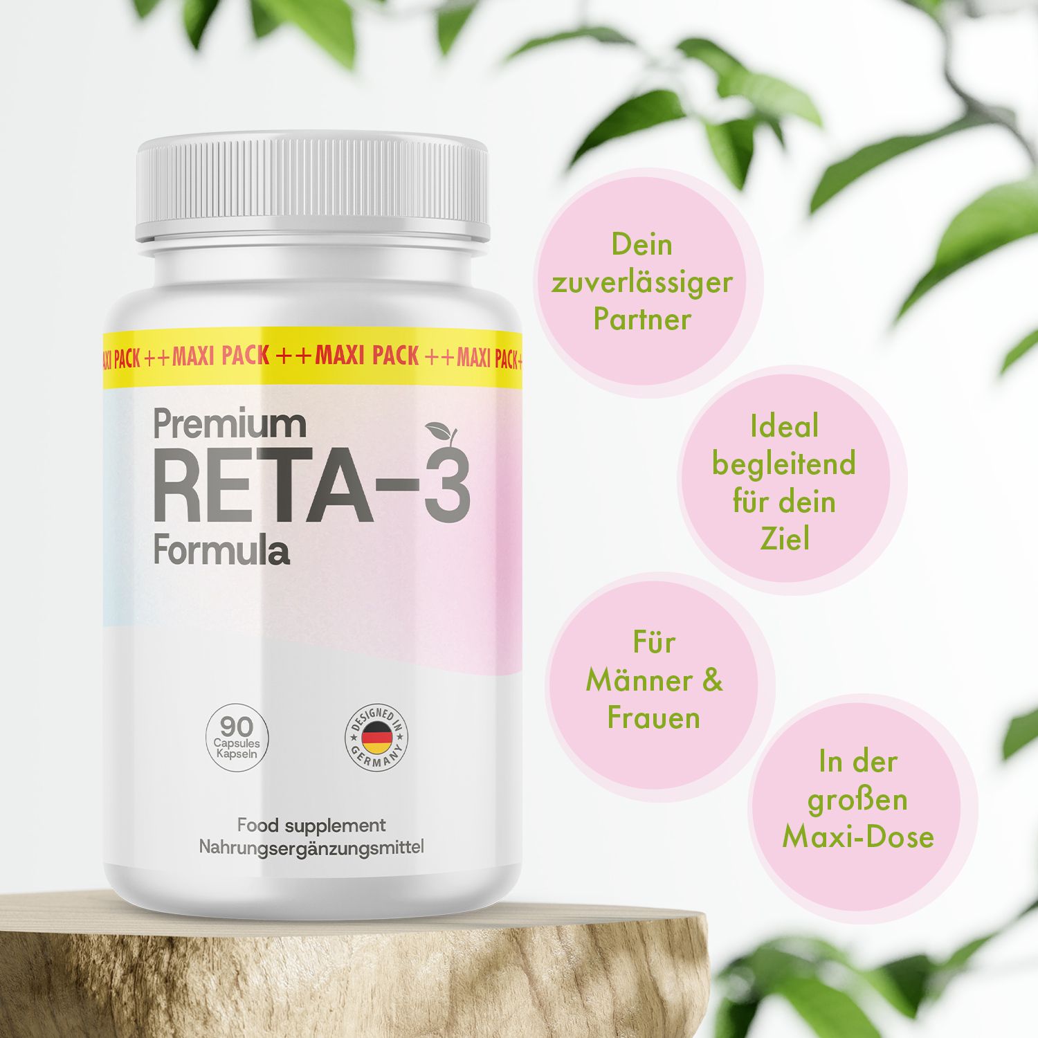 Premium Reta-3 Formula Kapseln