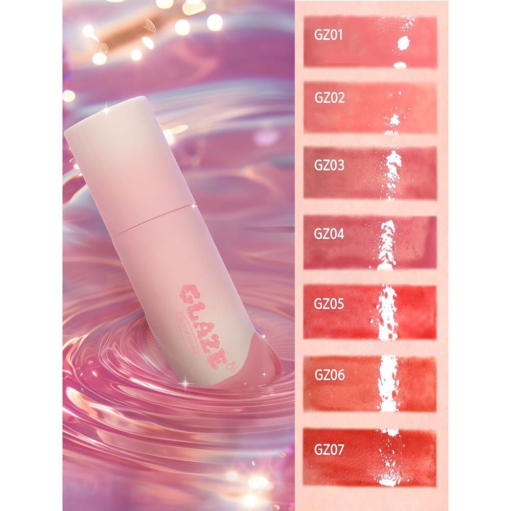 BLACK ROUGE Chewy Lip Glaze Lip Gloss GZ03 Rose