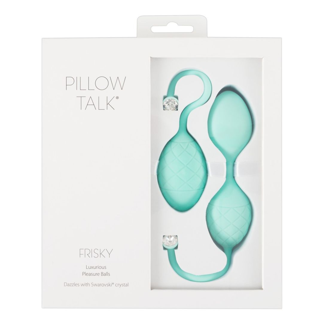 Liebeskugeln Pillow Talk "Frisky“ mit Swarovski®-Kristall
