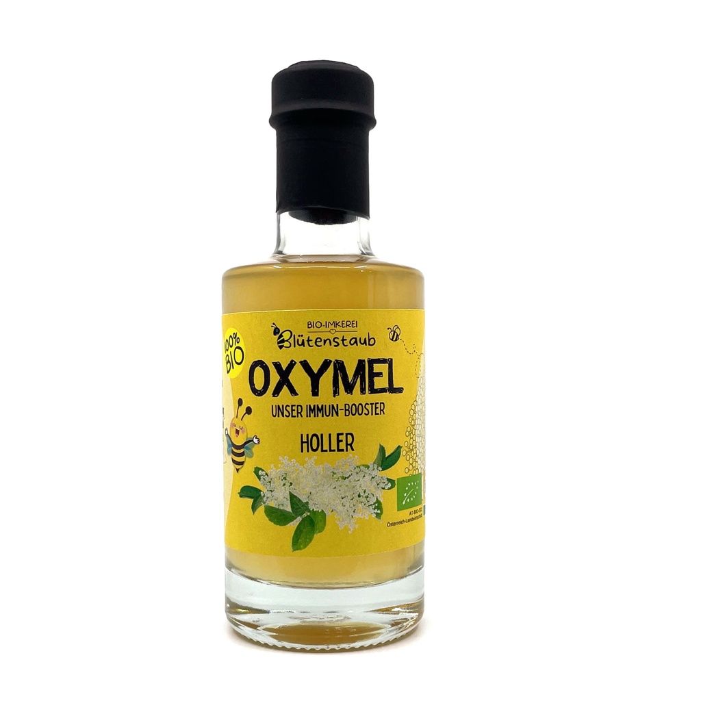 Bio Oxymel Holler von Bio-Imkerei Blütenstaub 200 ml Flüssigkeit