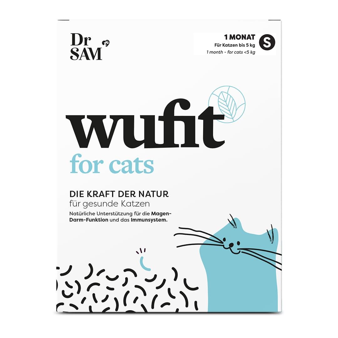 Dr.SAM Wufit Cat S - Unterstützung der Magen&Darm Funktion nach einem Wurmbefall