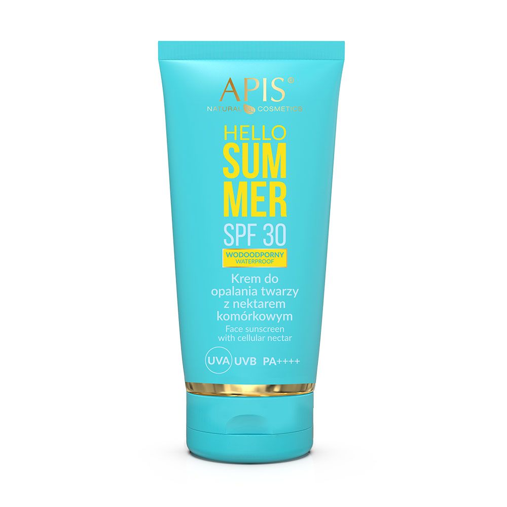 APIS HELLO SUMMER LSF 30, Gesichts- und Sonnenschutzcreme mit Zellnektar