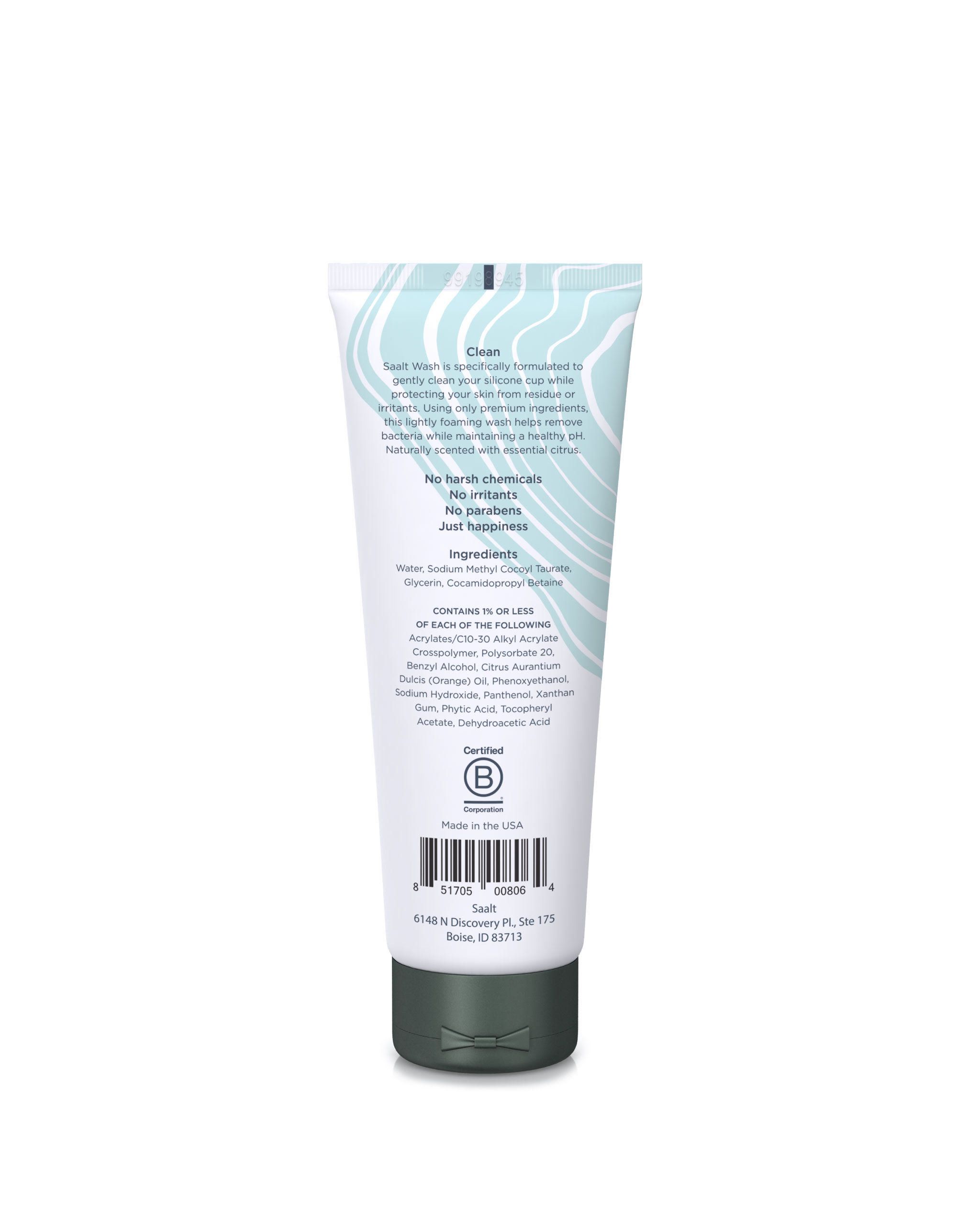 Saalt Reinigung für Menstruationstassen