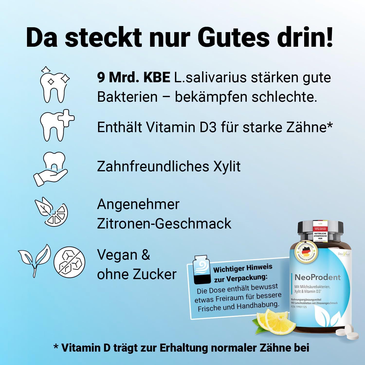 DocVital NeoProdent Lutschtabletten