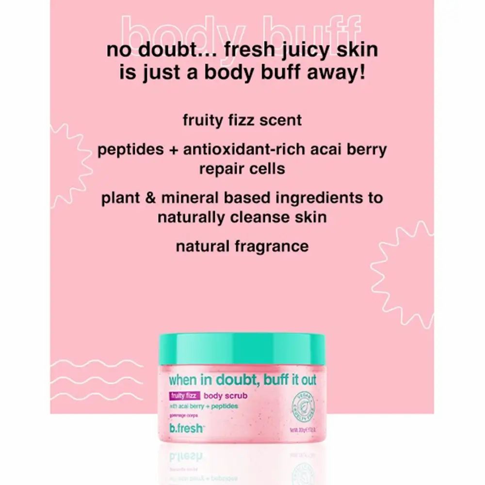 B.fresh When in Doubt Scrub – glättendes Körperpeeling