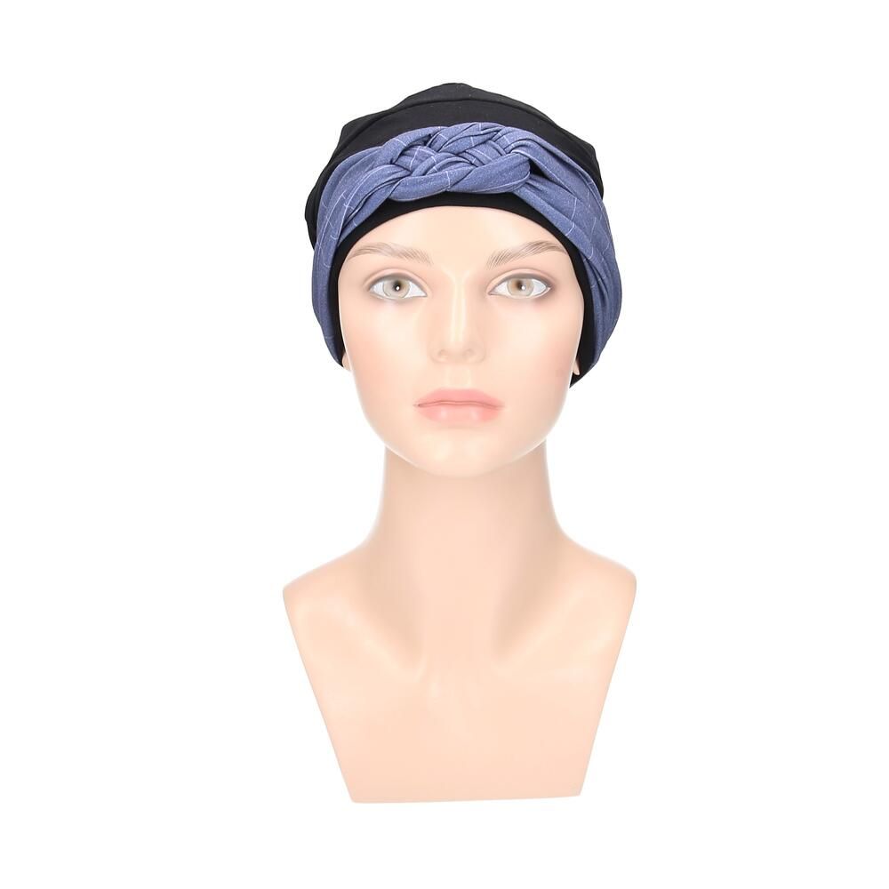 Turbanband Katja von Turbane - designs by Lofty in Blau/Lila