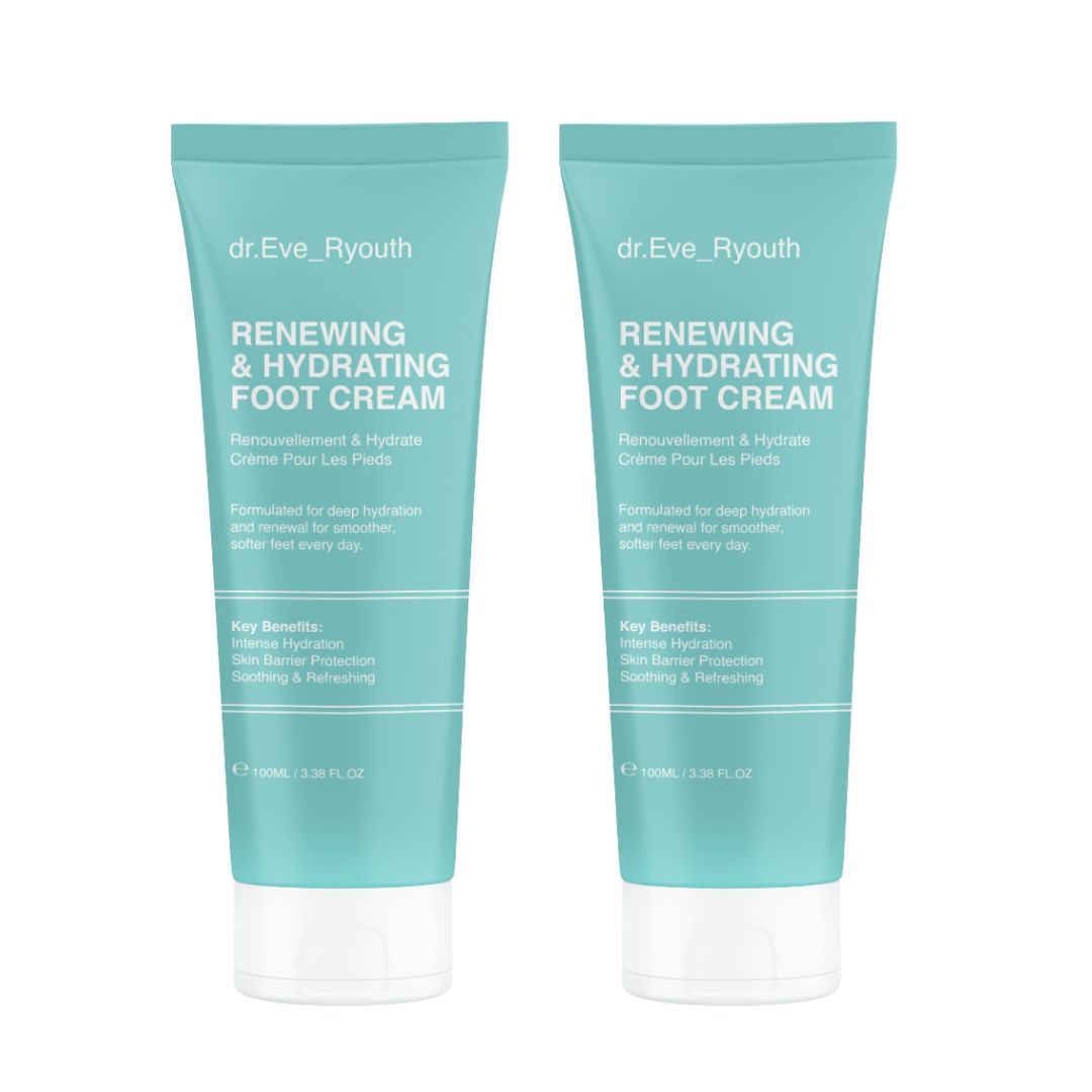Dr. Eve_Ryouth Duo Crema Piedi Rinnovatrice e Idratante
