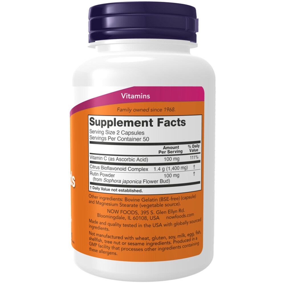 Now Foods, Citrus Bioflavonoids, 700mg