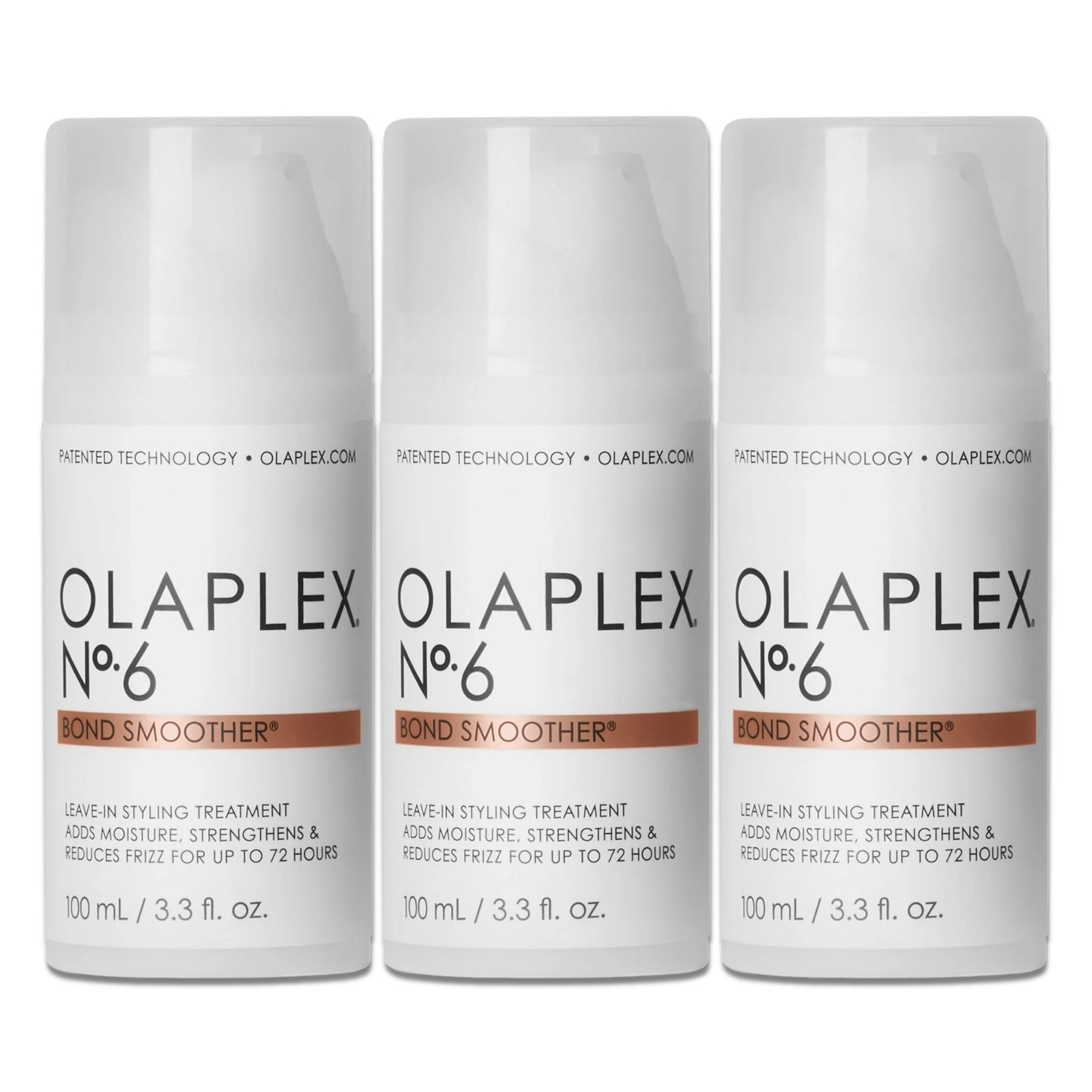 Olaplex Haarpflegecreme No 6 Bond Smoother Leave-in-Glättungscreme 3x100 ml Haarkur