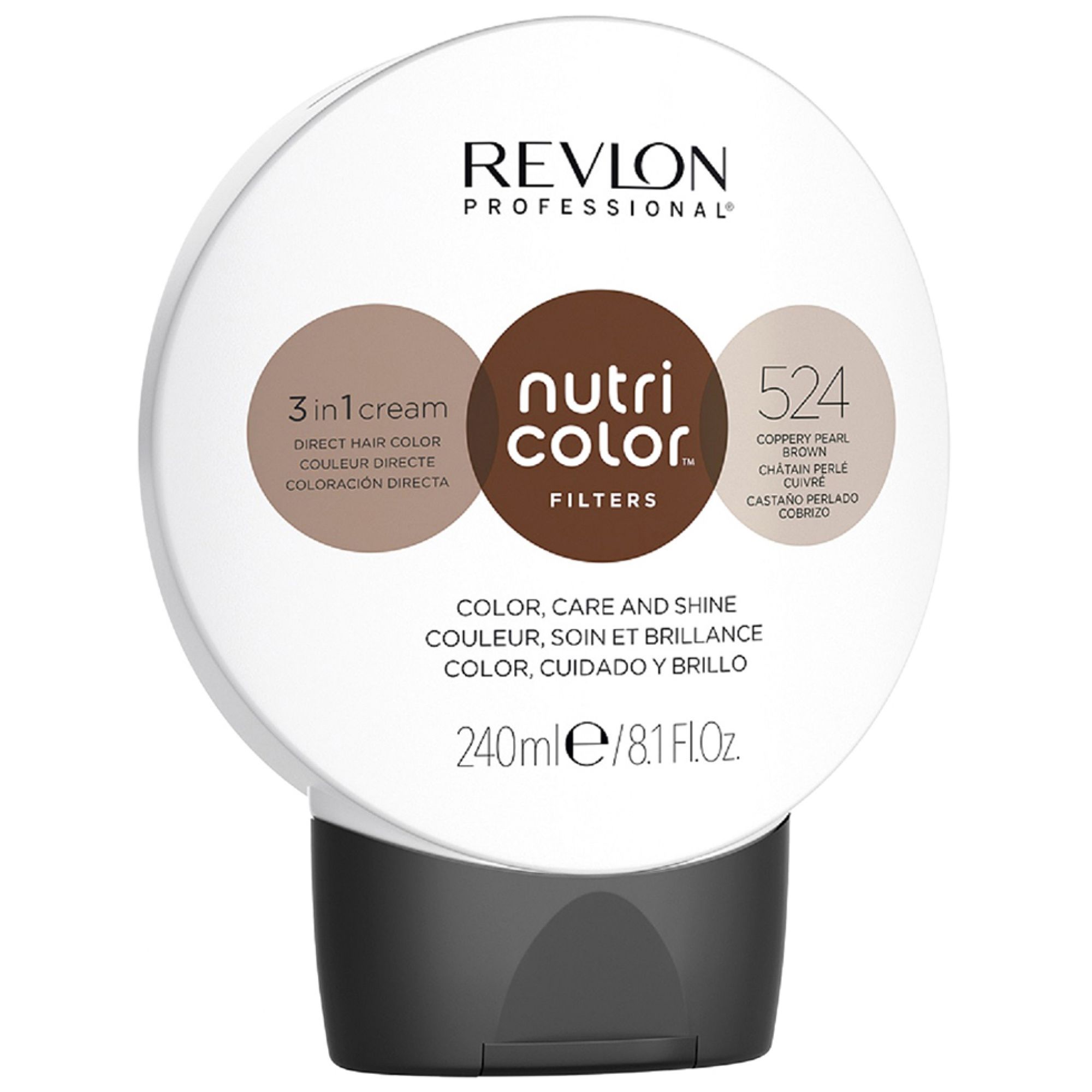 Revlon - Nutri Color Filters Toning 524 Coopery Pearl Brown 11,5x4x13,7 cm Maske