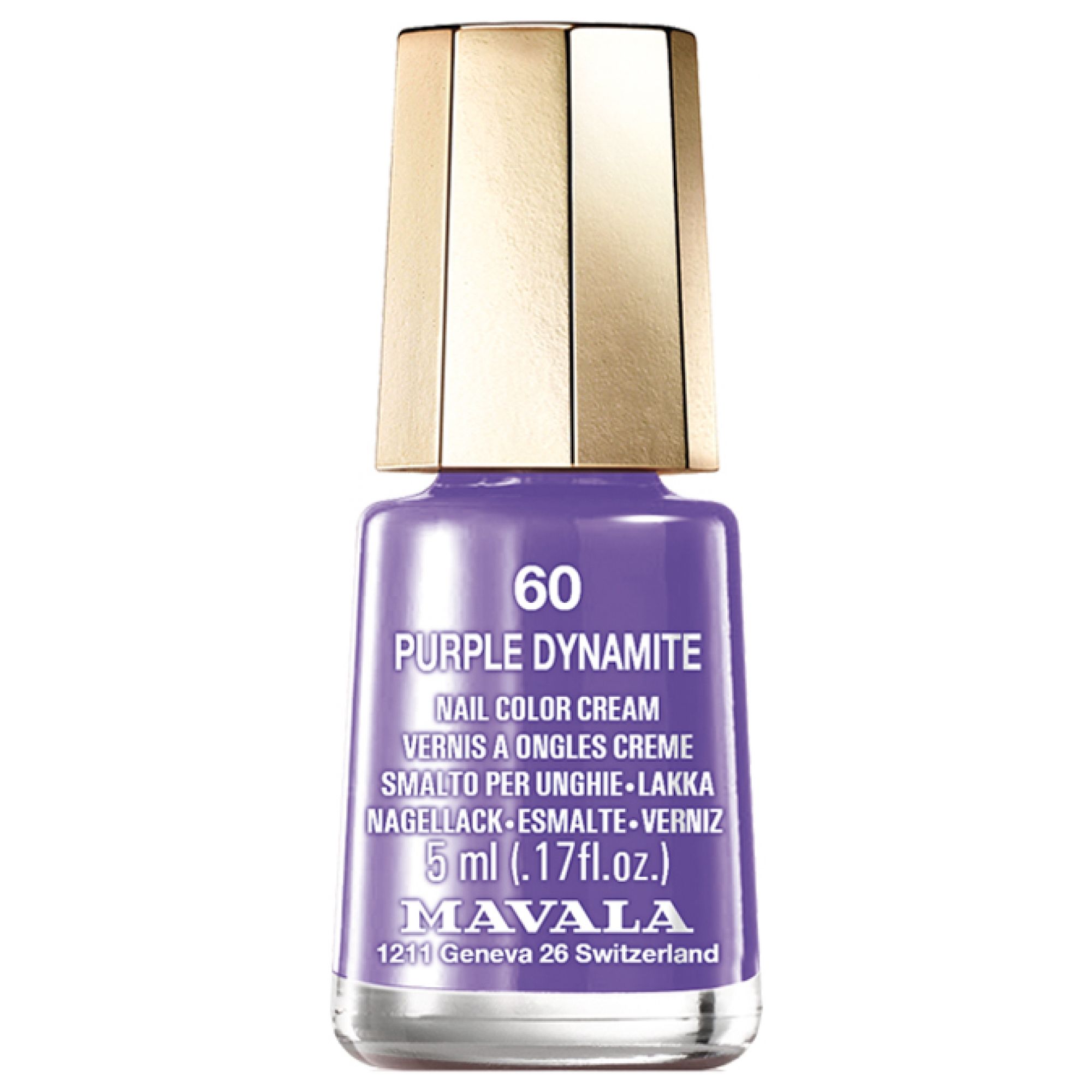 Mavala Mini Color Nagellack Creme 5 ml (Farbe : Violett) 5,5x2,3x2,3 cm