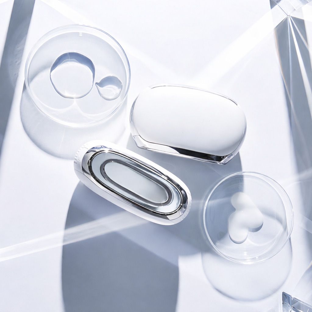 COOL-i 3 in 1 Hautpflegegerät mit Wärme/Kälte, LED & Mikrostrom, für kosmetische Gesichtspflege