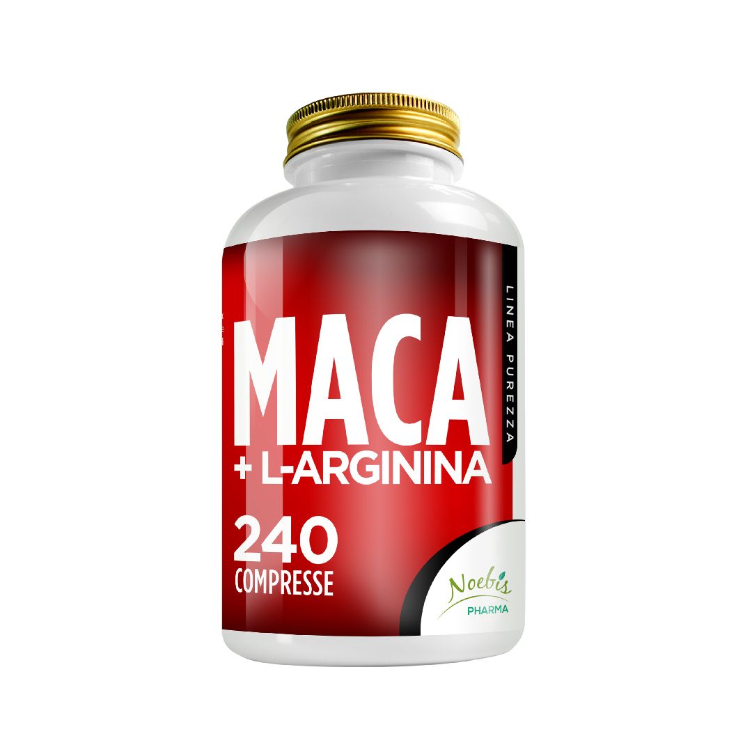 Noebis Pharma Maca 4:1 + L-Arginina – 240 Compresse