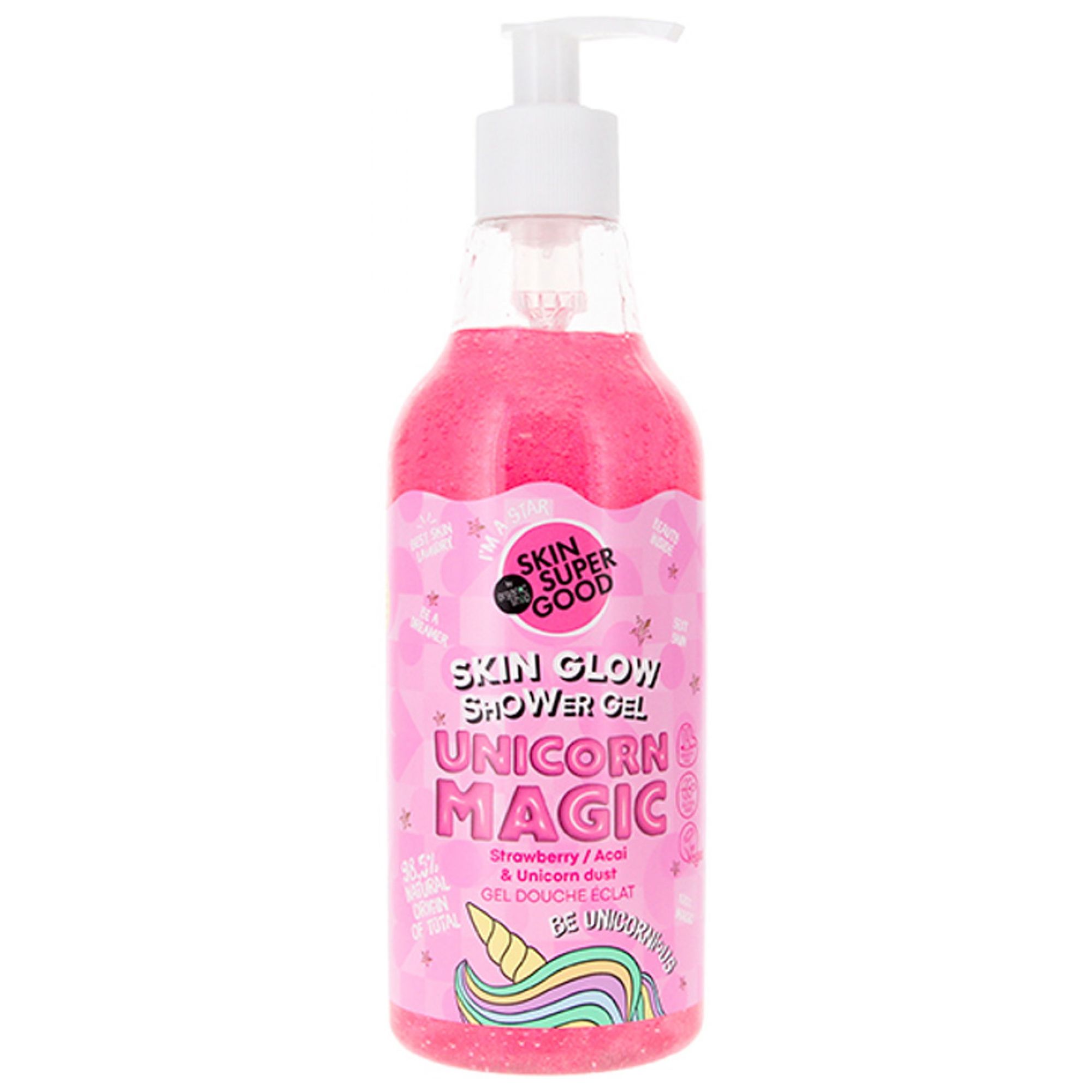 Organic Shop Skin Super Good Unicorn Magic Duschgel Glow 22x7x7 cm