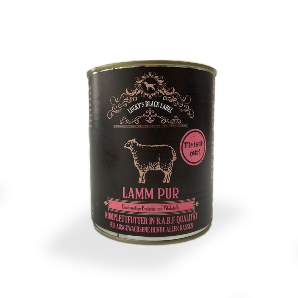 Lucky's Black Label Lamm pur für Hunde