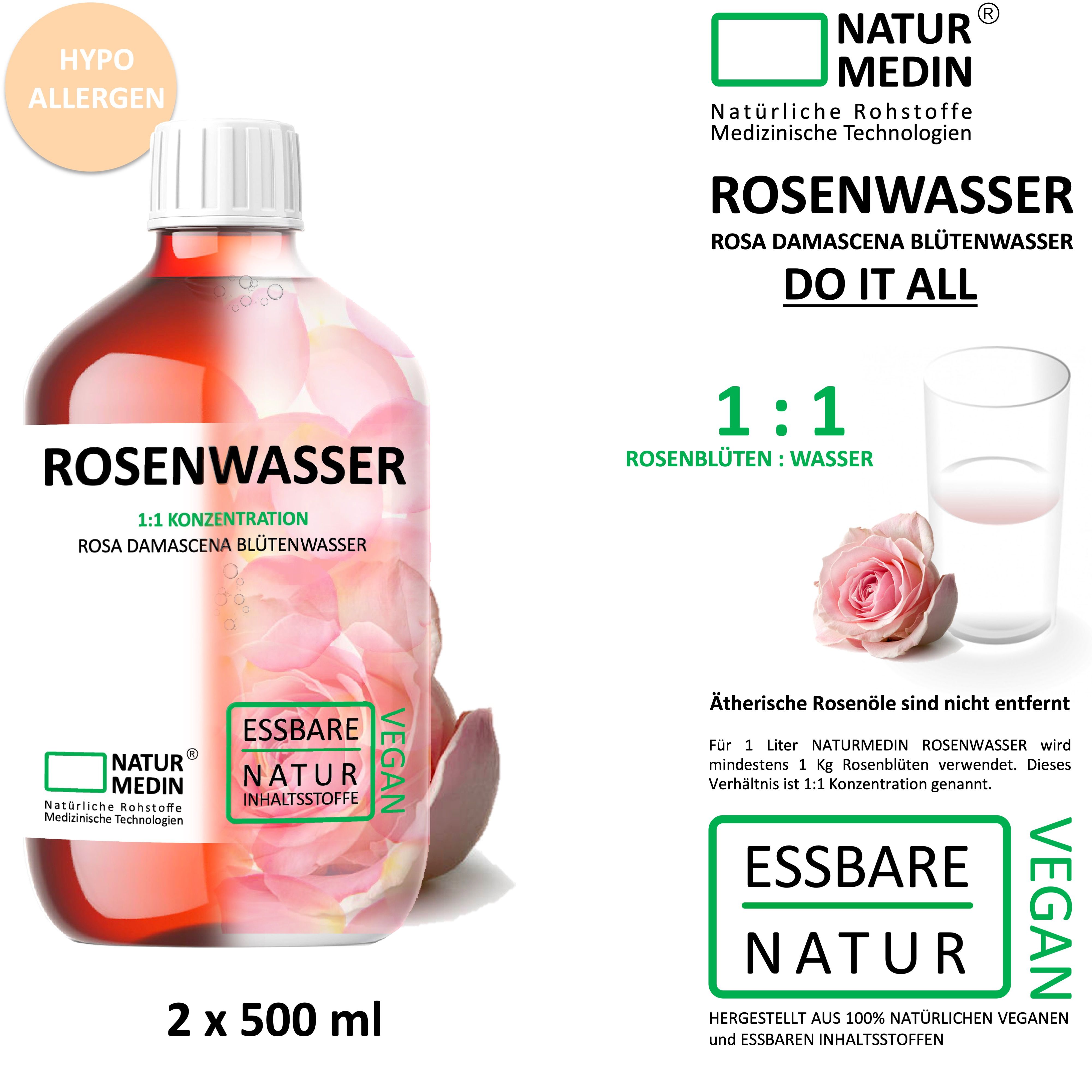 NATURMEDIN® Rosenwasser Balanced