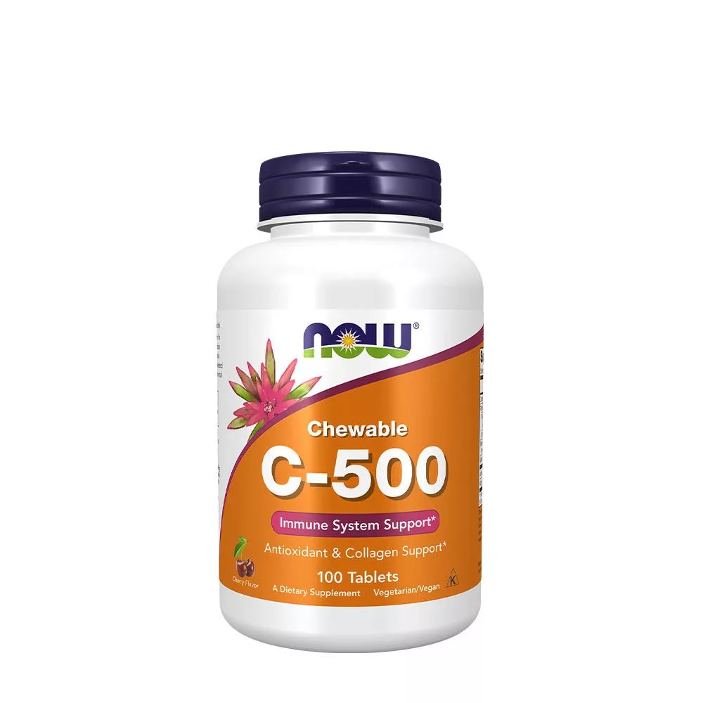 NOW Foods Vitamin C-500 100 St Tabletten