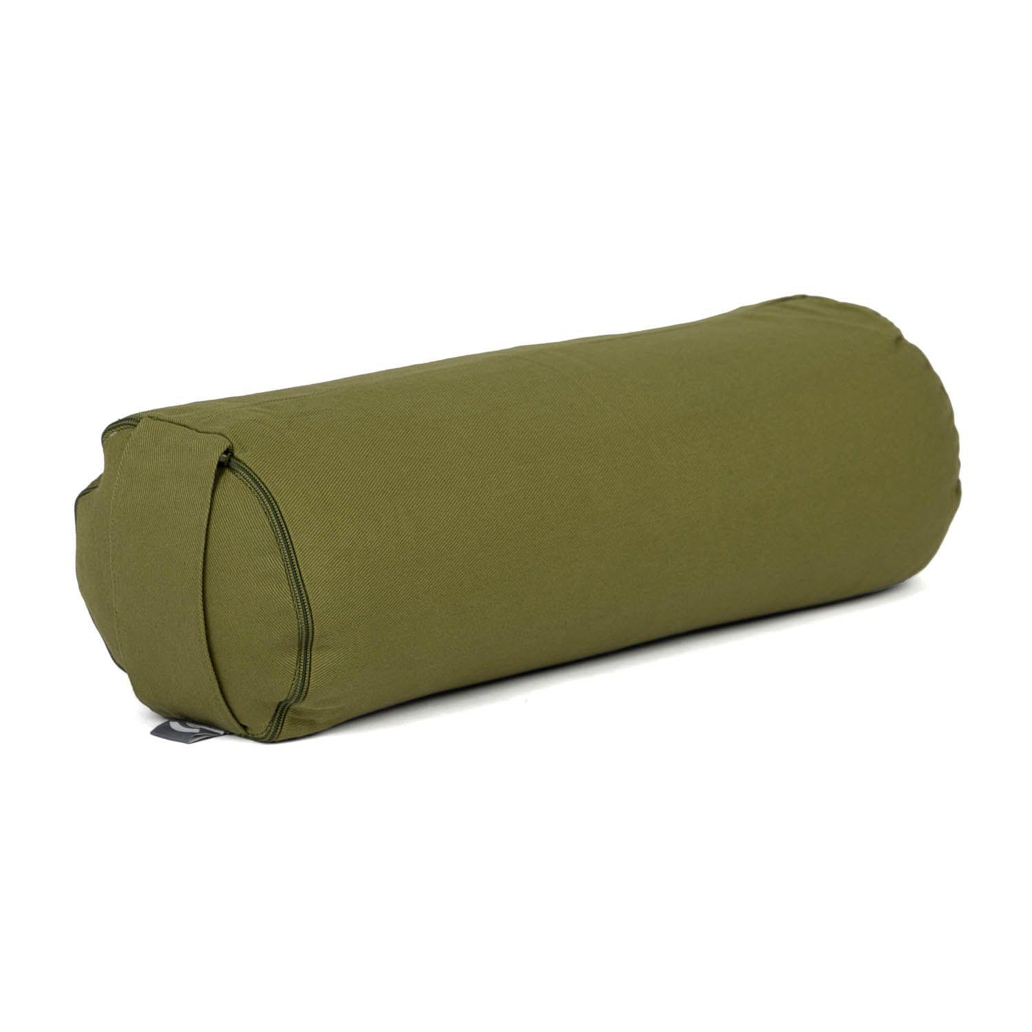 bodhi Yoga Mini Bolster ECO (Nackenrolle) Buchweizenschalen lodengrün 1 St