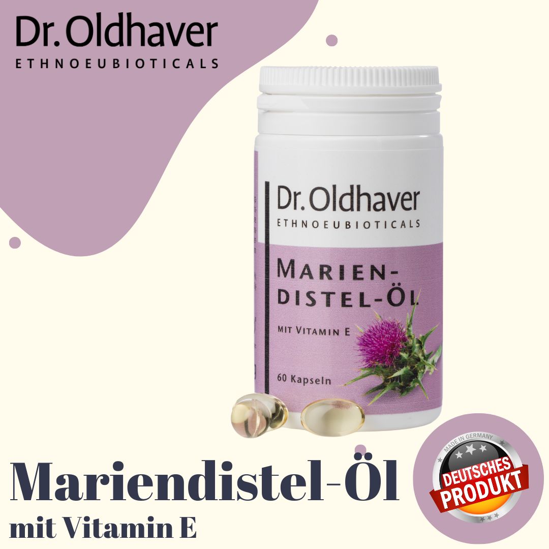 Dr. Oldhaver Mariendistel-Öl Kapseln