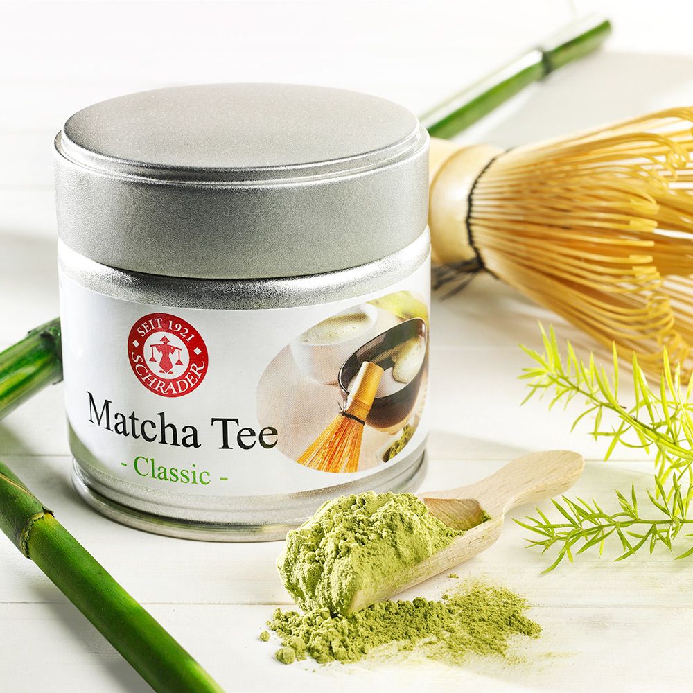 Schrader Matcha Tee Classic Bio 0,03 kg