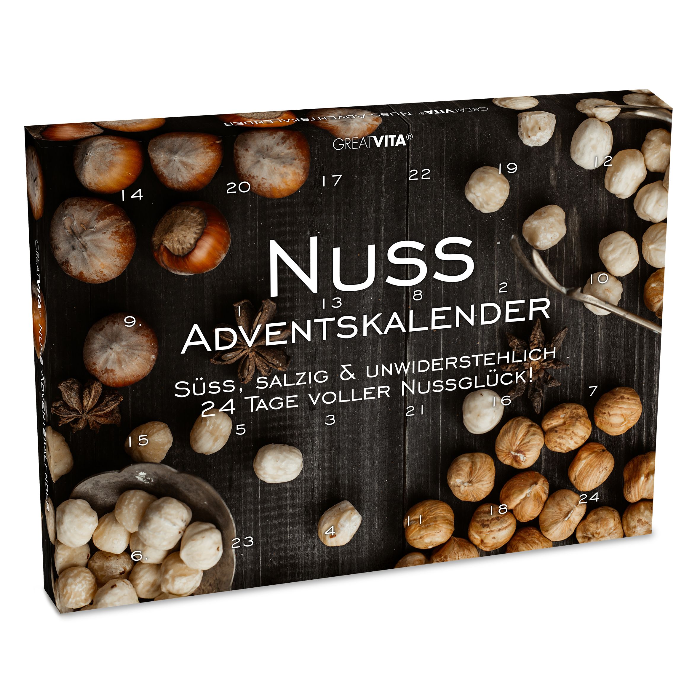 Nuss Adventskalender 2025 0,48 kg