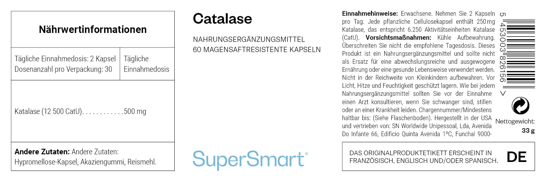 Catalase - SuperSmart