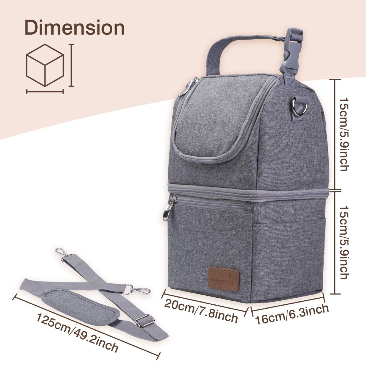 Kühltasche für Muttermilch Momcozy